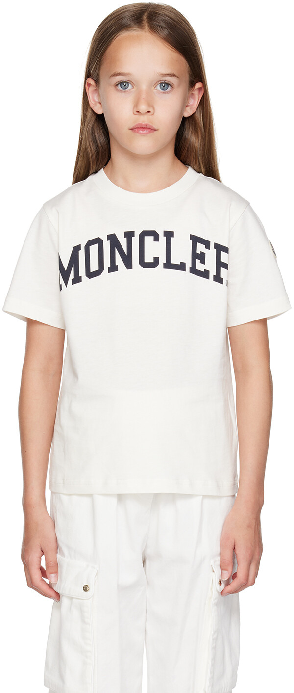Moncler Enfant Kids Белая футболка с принтом, Белый, Moncler Enfant Kids Белая футболка с принтом
Moncler Enfant Kids Белая футболка с принтом, Белый, Moncler Enfant Kids Белая футболка с принтом