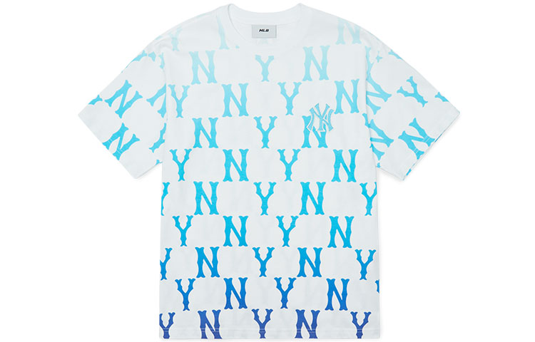 Футболка с рукавом дроп-шоулдер унисекс синяя MLB
Футболка с рукавом дроп-шоулдер унисекс синяя MLB