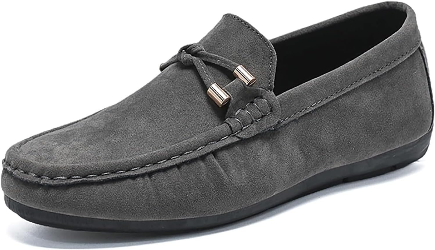 Мужские замшевые лоферы-пенни, повседневные удобные туфли с круглым носком, без застежки, мокасины и прогулок Generic, серый
Мужские замшевые лоферы-пенни, повседневные удобные туфли с круглым носком, без застежки, мокасины и прогулок Generic, серый