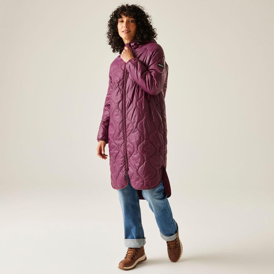 REGATTA Женская длинная утепленная стеганая куртка с капюшоном Triea
REGATTA Женская длинная утепленная стеганая куртка с капюшоном Triea