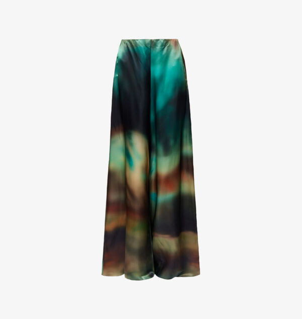 Брюки Arneau из смесового шелка с узором тай-дай Roksanda, цвет sunset field teal
Брюки Arneau из смесового шелка с узором тай-дай Roksanda, цвет sunset field teal