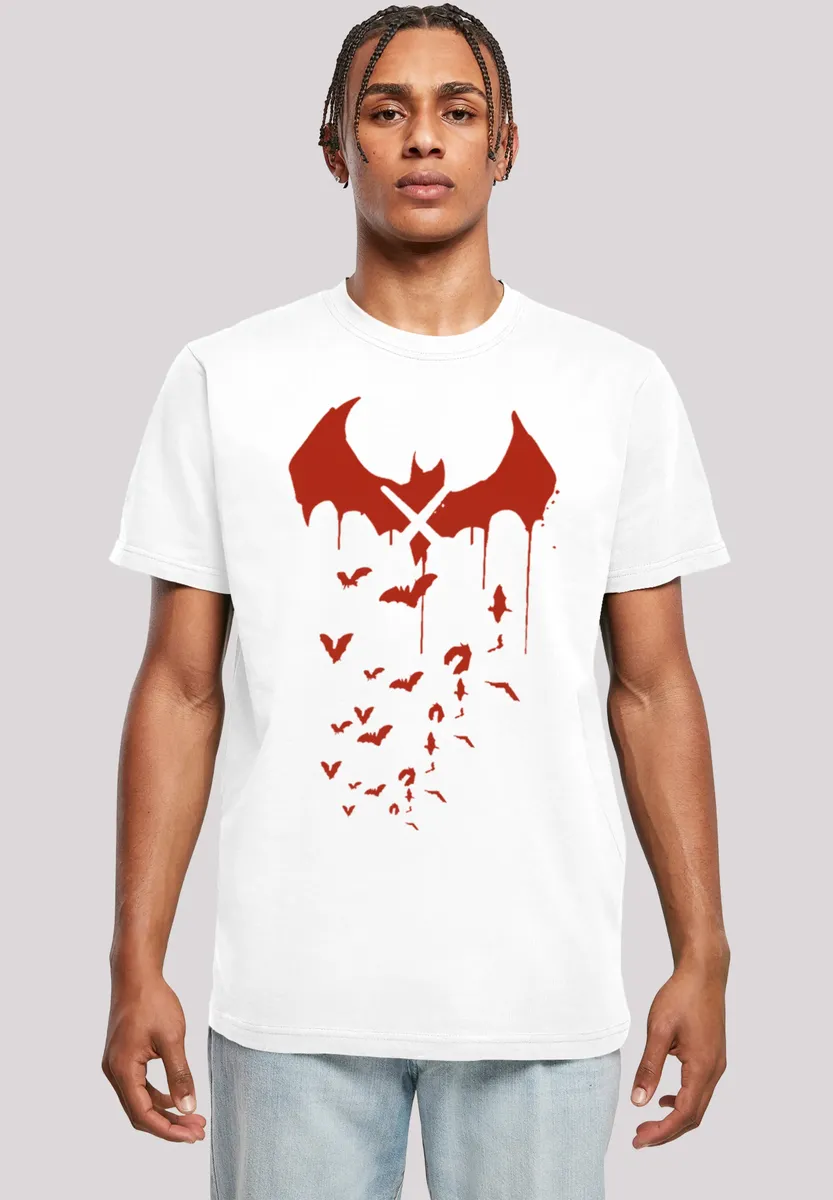 Футболка F4NT4STIC "DC Comics Batman Arkham Knight Bats X Drip", принт, белый
Футболка F4NT4STIC "DC Comics Batman Arkham Knight Bats X Drip", принт, белый