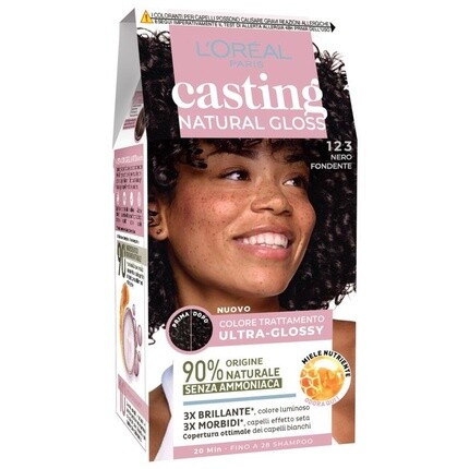 Casting Colorante Cap123 Натуральная краска для волос Nero Fondente – без аммиака
Casting Colorante Cap123 Натуральная краска для волос Nero Fondente – без аммиака
