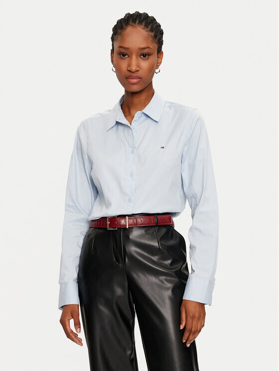 Рубашка стандартного кроя Tommy Hilfiger, голубой
Рубашка стандартного кроя Tommy Hilfiger, голубой