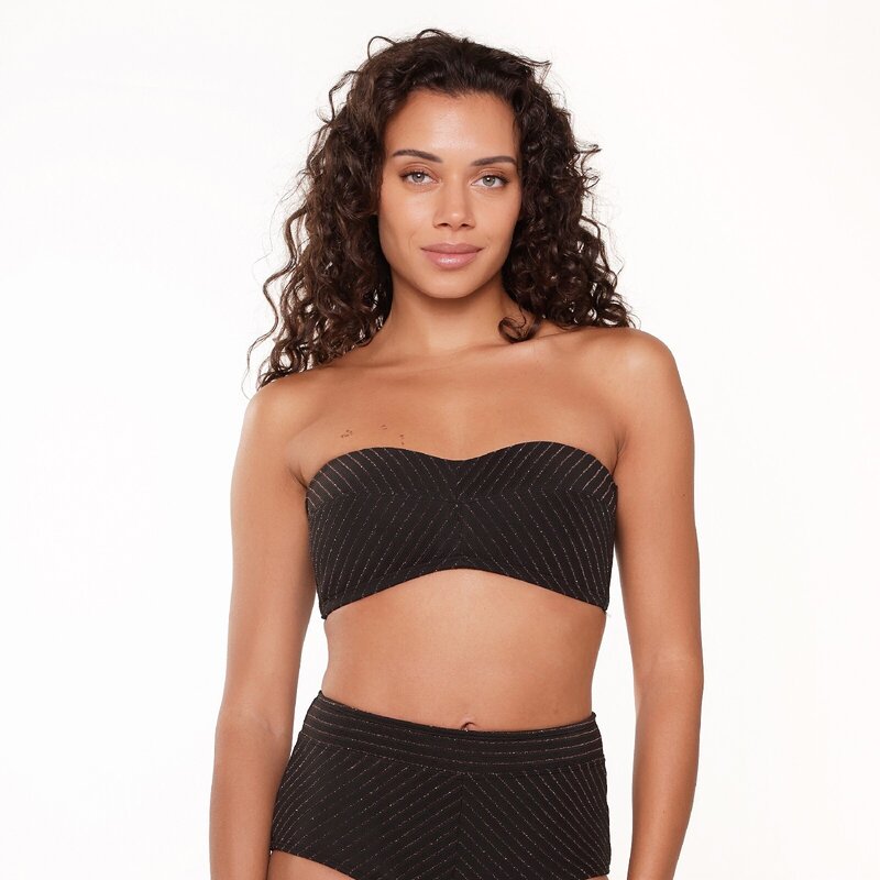 Bikinioberteil bandeau bikini Lingadore, черный
Bikinioberteil bandeau bikini Lingadore, черный