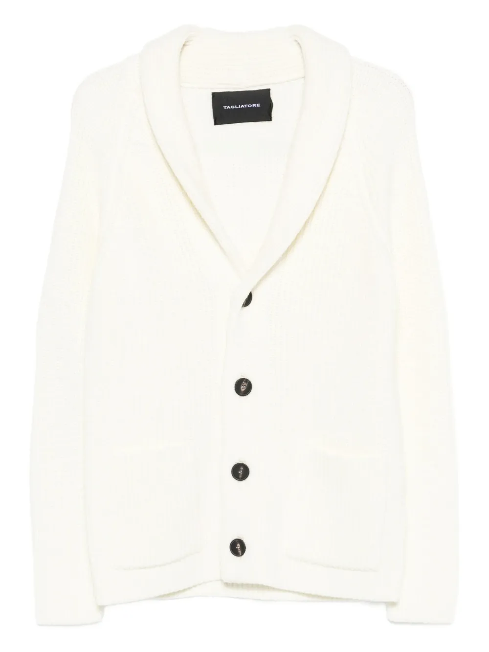 Кардиган с шалевым воротником и отделкой в рубчик TAGLIATORE, нейтральный
Кардиган с шалевым воротником и отделкой в рубчик TAGLIATORE, нейтральный