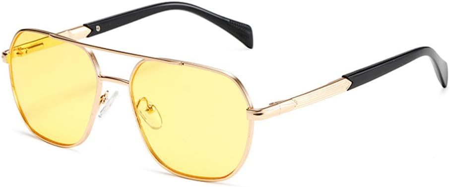 Мужские ретро-солнцезащитные очки для женщин, для активного отдыха на природе, повседневные, с защитой от УФ-излучения, стильные, с градиентной цветовой гаммой и защитой от солнца KTUCN, Yellow
Мужские ретро-солнцезащитные очки для женщин, для активного отдыха на природе, повседневные, с защитой от УФ-излучения, стильные, с градиентной цветовой гаммой и защитой от солнца KTUCN, Yellow