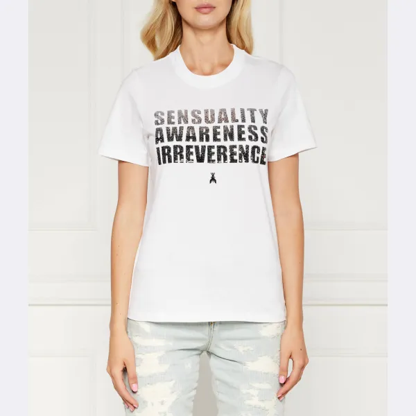 Футболка стандартного кроя Patrizia Pepe, белый
Футболка стандартного кроя Patrizia Pepe, белый