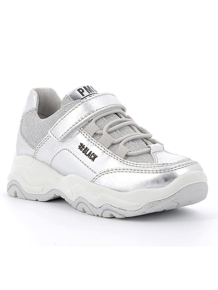 Кроссовки на шнуровке Primigi, серебряный
Кроссовки на шнуровке Primigi, серебряный