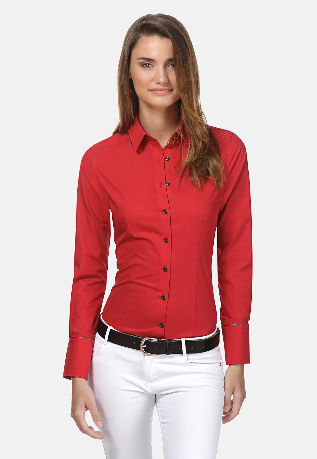 Блуза Vincenzo Boretti leicht tailliert, красный
Блуза Vincenzo Boretti leicht tailliert, красный