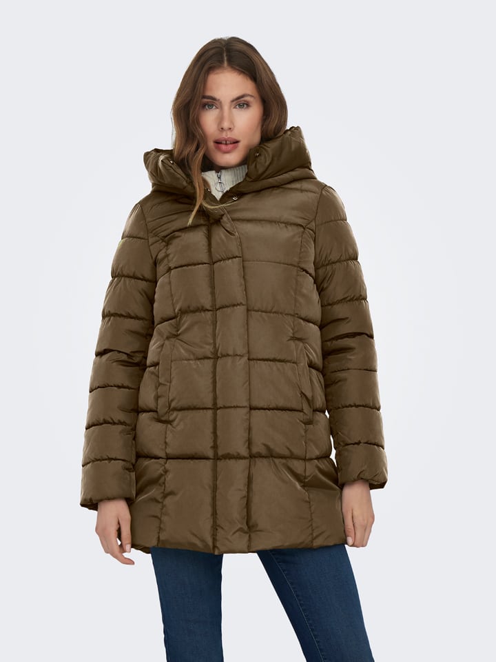 Стеганая куртка цвета хаки ONLY
Стеганая куртка цвета хаки ONLY