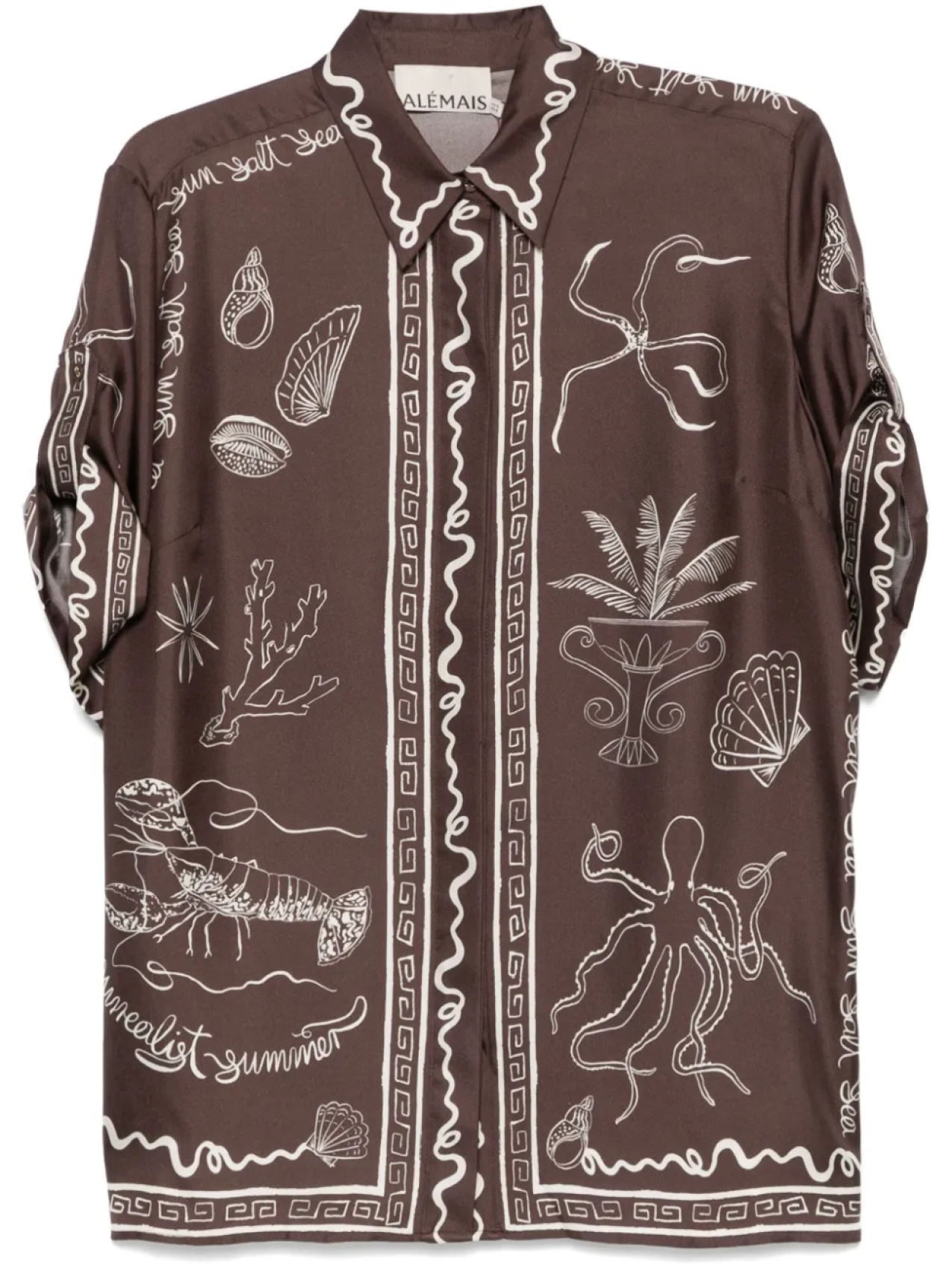Рубашка ALEMAIS Sammy, коричневый
Рубашка ALEMAIS Sammy, коричневый