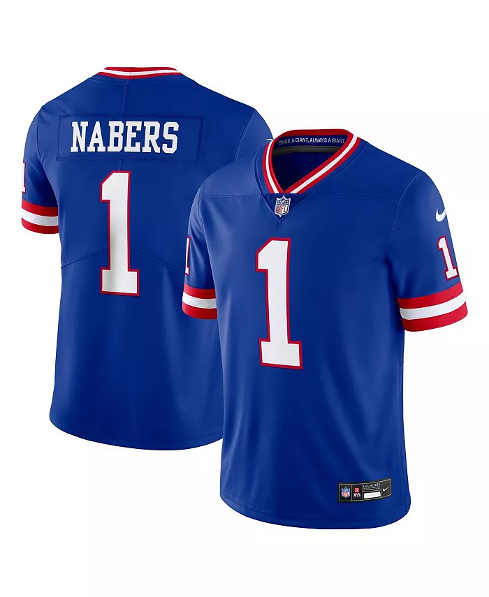 Мужская футболка Malik Nabers Royal New York Giants Alternate 2 Legacy Vapor Untouchable Limited Nike
Мужская футболка Malik Nabers Royal New York Giants Alternate 2 Legacy Vapor Untouchable Limited Nike
