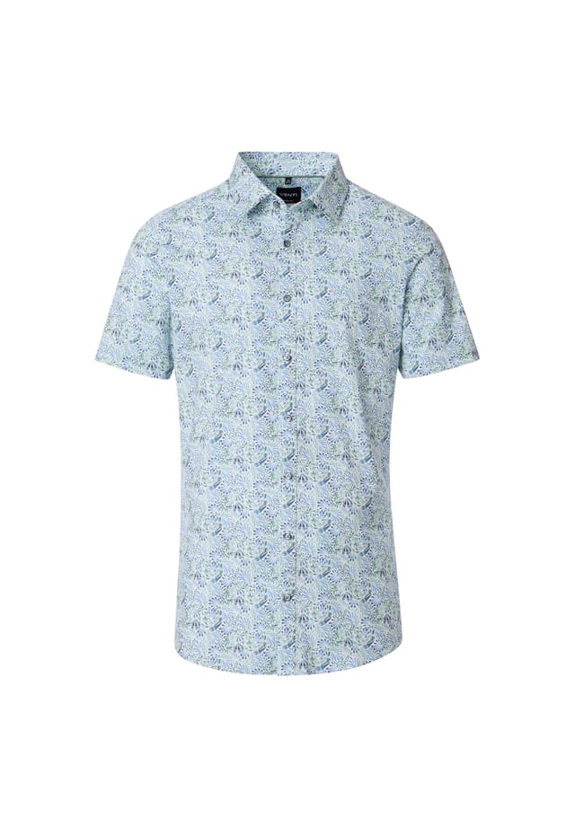 Рубашка делового покроя с коротким рукавом и принтом Venti, зеленый
Рубашка делового покроя с коротким рукавом и принтом Venti, зеленый