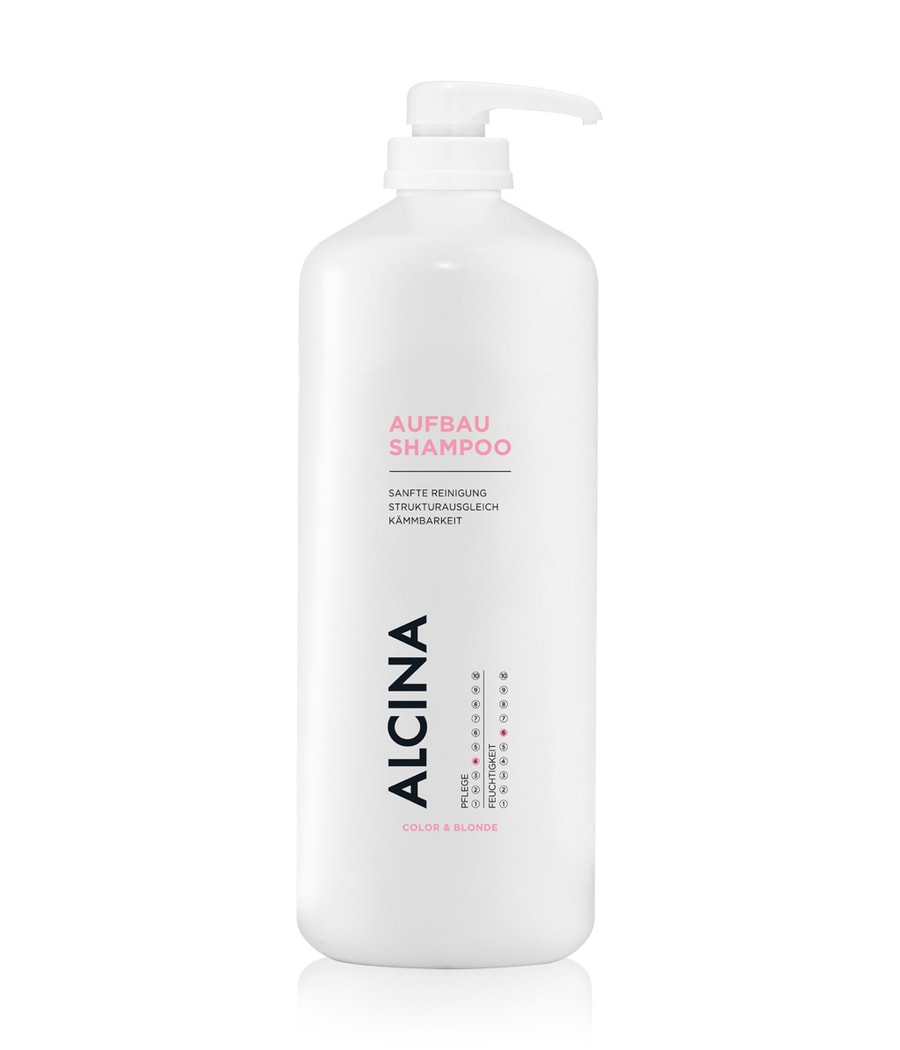 Шампунь для волос ALCINA Color & Blonde Aufbau Shampoo, 1250 ml
Шампунь для волос ALCINA Color & Blonde Aufbau Shampoo, 1250 ml