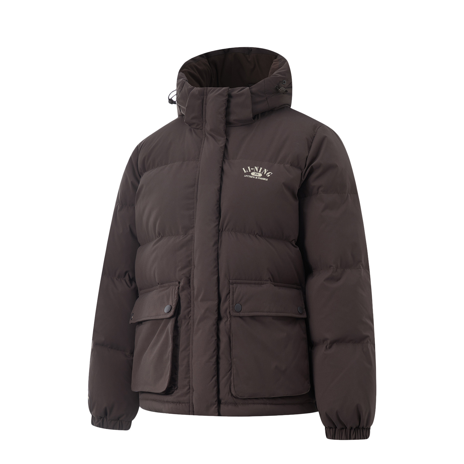 LINING Пуховик женский серии "Фондю" угольно-коричневый, Charcoal Coffee Umber
LINING Пуховик женский серии "Фондю" угольно-коричневый, Charcoal Coffee Umber