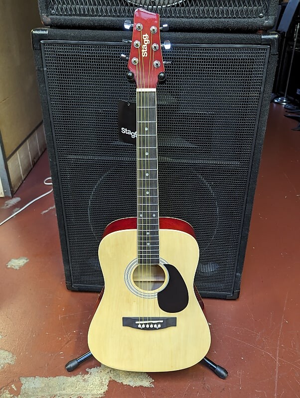 Акустическая гитара Stagg 3/4 Size Natural Dreadnaught Acoustic Guitar - Quality/Value/Performance!
Акустическая гитара Stagg 3/4 Size Natural Dreadnaught Acoustic Guitar - Quality/Value/Performance!