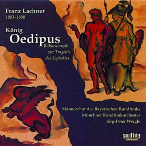 CD диск Lachner / Fricke / Jacob / Von Cramm / Weigle: King Oedipus (After Sophocles)
CD диск Lachner / Fricke / Jacob / Von Cramm / Weigle: King Oedipus (After Sophocles)