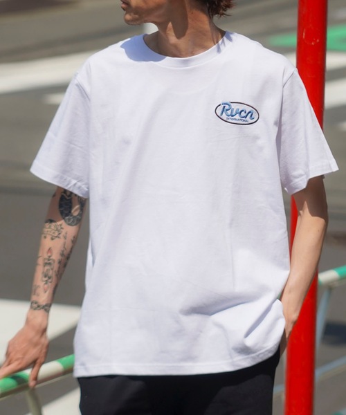 Мужская футболка с коротким рукавом, принт на спине RVCA, белый
Мужская футболка с коротким рукавом, принт на спине RVCA, белый