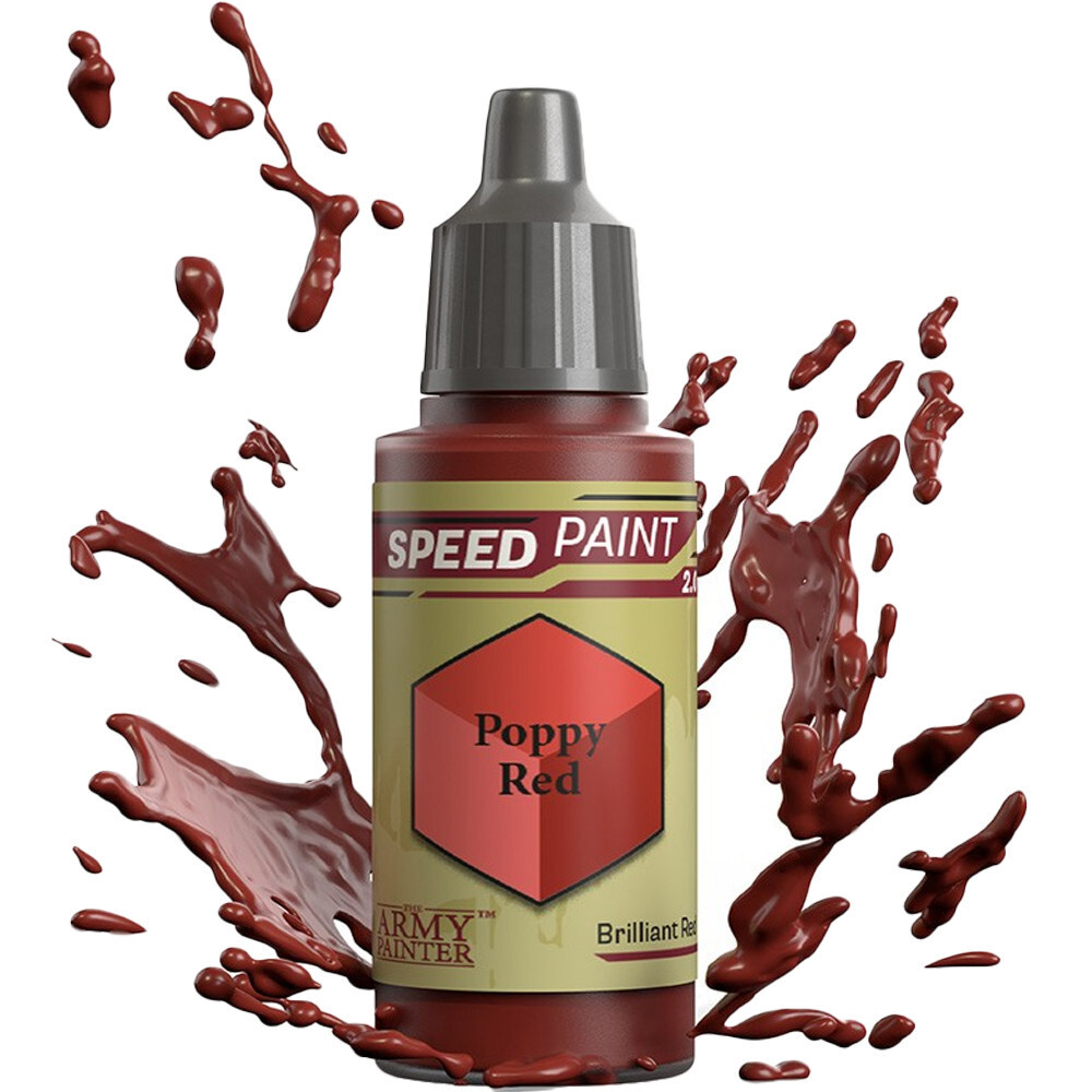 Аксессуары Army Painter Speedpaint 2.0: Poppy Red (18ml) 
Аксессуары Army Painter Speedpaint 2.0: Poppy Red (18ml)