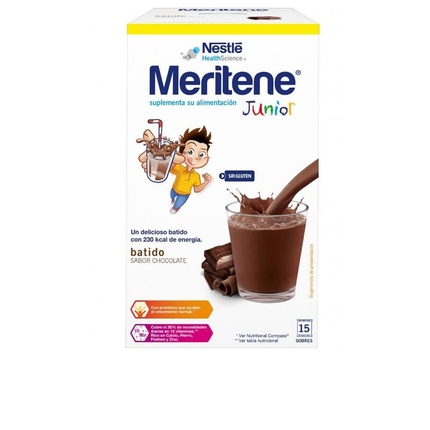 Юниор Шоколад 15 Собрес 30г Meritene
Юниор Шоколад 15 Собрес 30г Meritene
