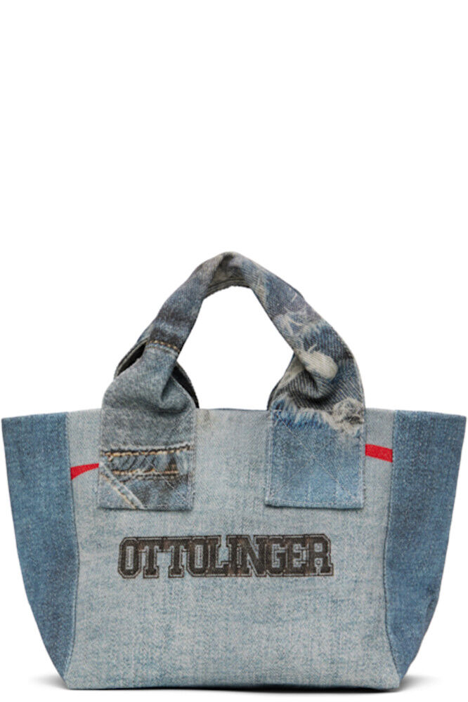 Синяя мини-сумка из денима Ottolinger
Синяя мини-сумка из денима Ottolinger