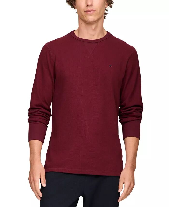 Мужской топ вафельной вязки с длинными рукавами и круглым вырезом Tommy Hilfiger, красный
Мужской топ вафельной вязки с длинными рукавами и круглым вырезом Tommy Hilfiger, красный