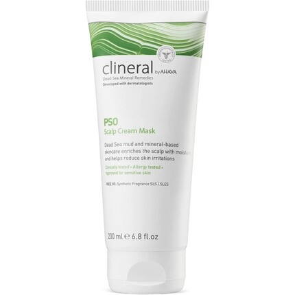 Clineral By Pso Крем-маска для кожи головы 200 мл, Ahava
Clineral By Pso Крем-маска для кожи головы 200 мл, Ahava