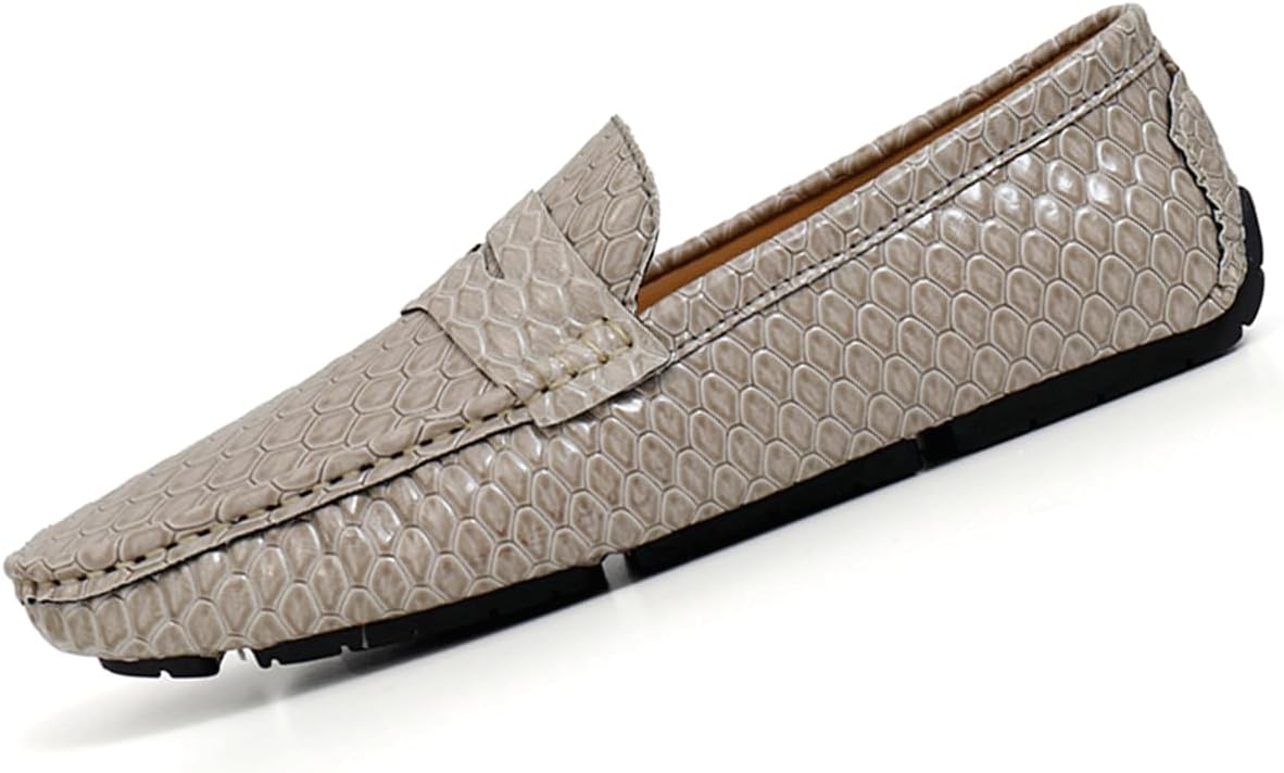 Мужские лоферы Dacnakby из кожи с тиснением под змею, черные, без шнурков, мокасины
Мужские лоферы Dacnakby из кожи с тиснением под змею, черные, без шнурков, мокасины