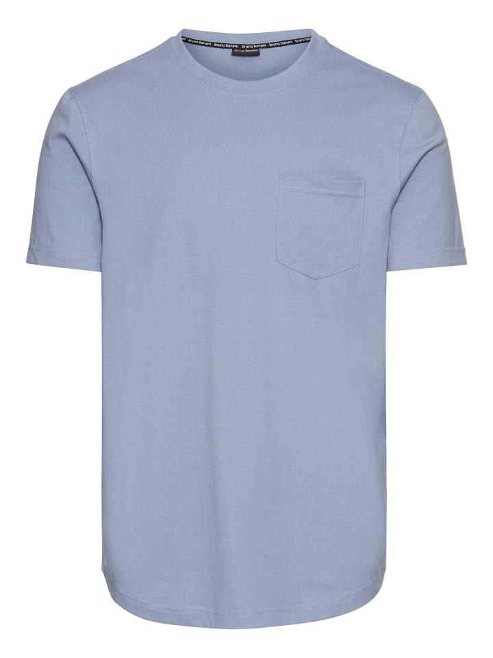 Длинная рубашка синего цвета Bruno Banani
Длинная рубашка синего цвета Bruno Banani