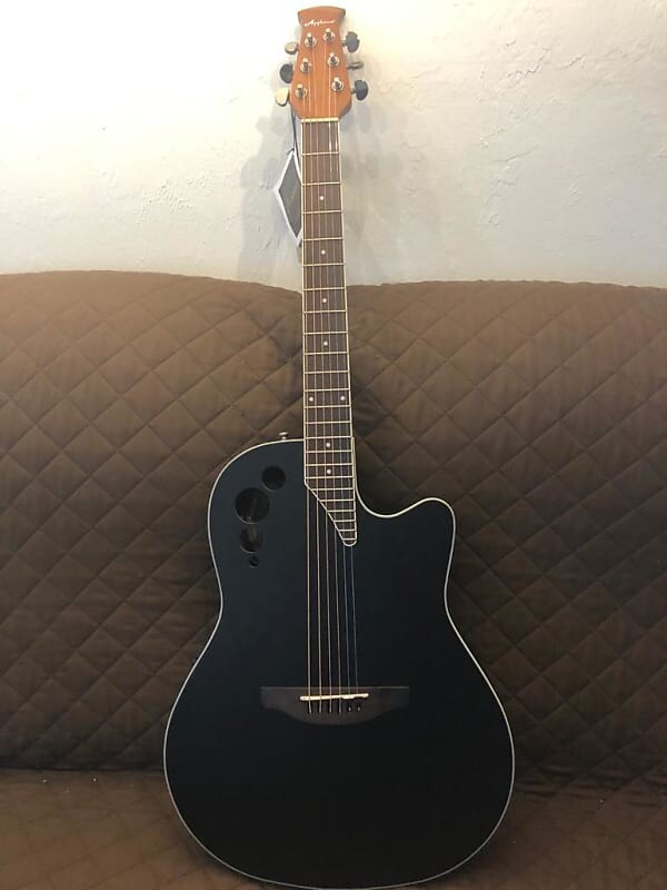 Акустическая гитара Ovation AE44-5S Applause Elite-Mid Depth Mahogany Neck 6-String Acoustic-Electric Guitar w/ABS Case
Акустическая гитара Ovation AE44-5S Applause Elite-Mid Depth Mahogany Neck 6-String Acoustic-Electric Guitar w/ABS Case