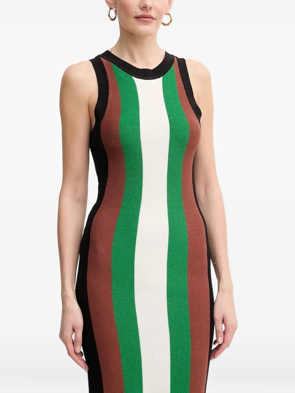 Платье в полоску с бахромой Silvian Heach, зеленый
Платье в полоску с бахромой Silvian Heach, зеленый