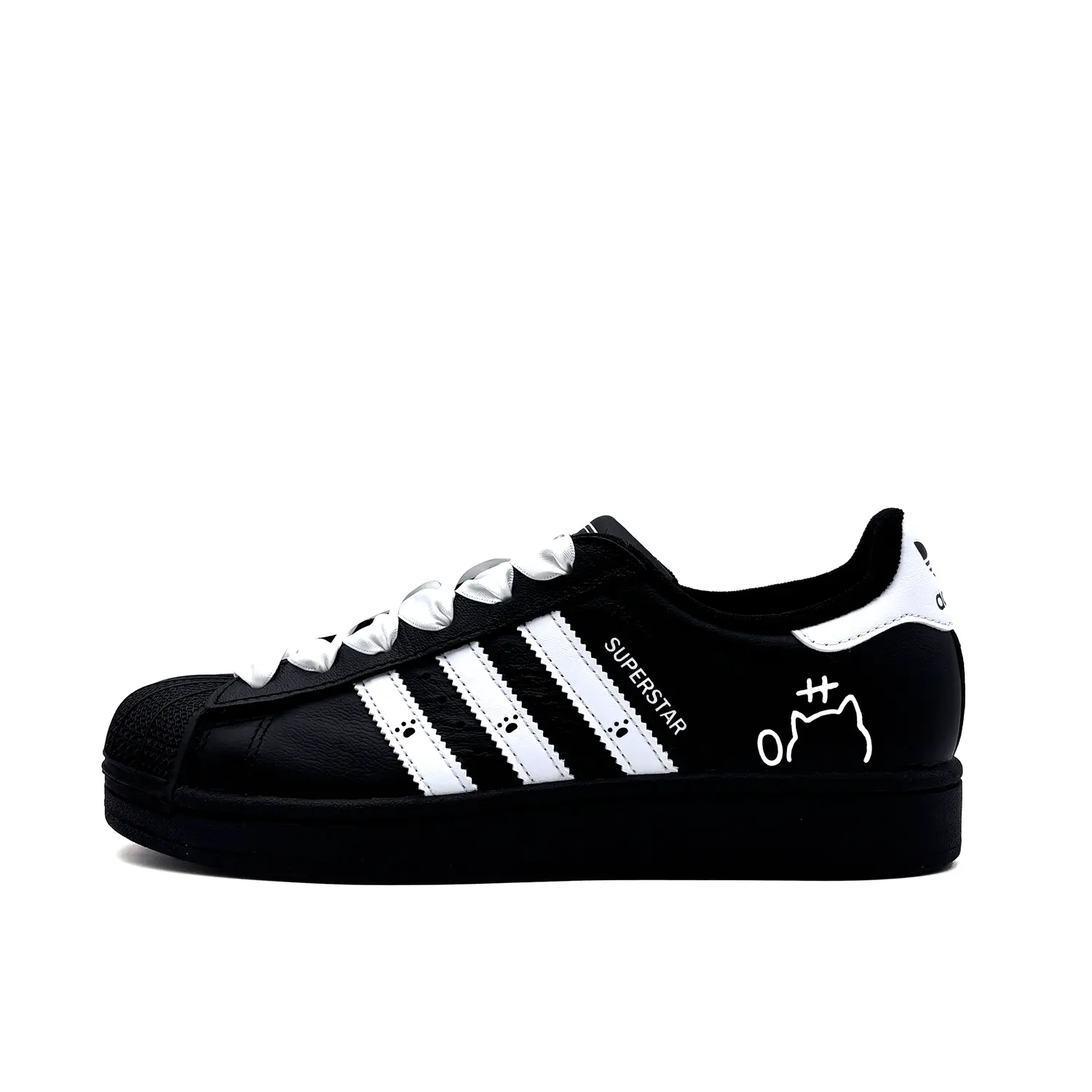 Adidas Originals Superstar 2 устойчивые к истиранию низкие детские скейтбординг кроссовки black white для подростков
Adidas Originals Superstar 2 устойчивые к истиранию низкие детские скейтбординг кроссовки black white для подростков