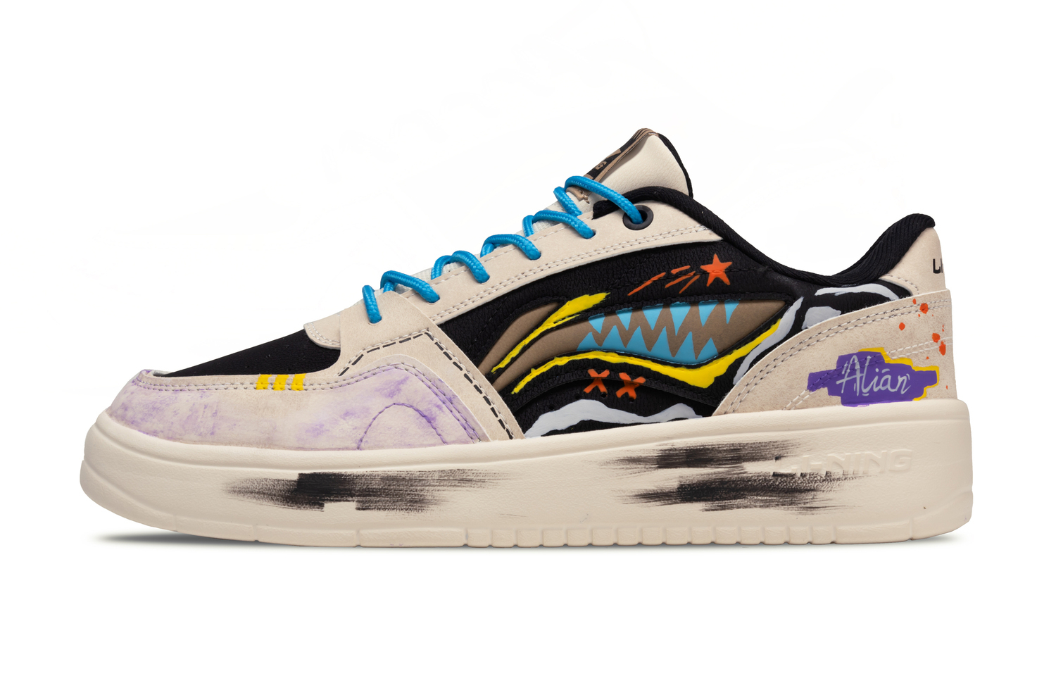 LINING Yuanbao V2 Magician, Photovoltaic Power Abrasion Resistant низкие скейтбордские туфли мужские black white
LINING Yuanbao V2 Magician, Photovoltaic Power Abrasion Resistant низкие скейтбордские туфли мужские black white