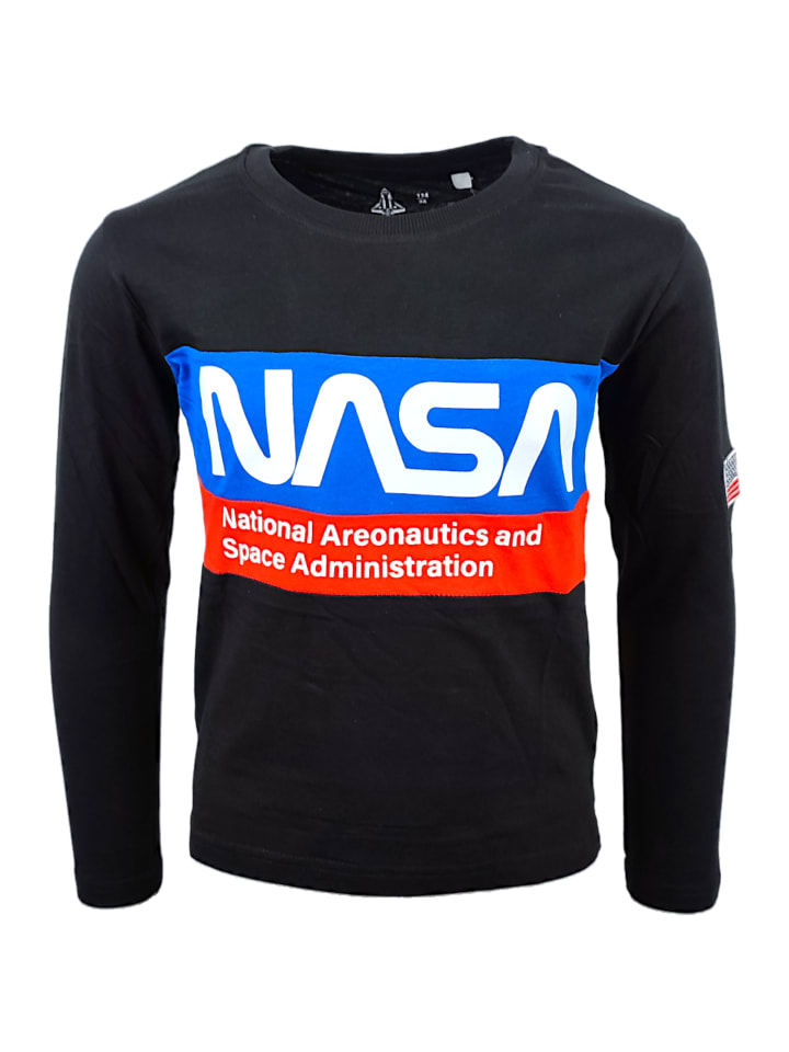 Рубашка с длинным рукавом Nasa, черный
Рубашка с длинным рукавом Nasa, черный