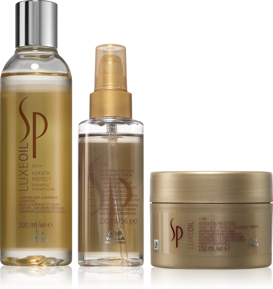 Набор масел Sp Luxe Oil в экономичной упаковке для безупречного внешнего вида волос Wella Professionals, 3 шт
Набор масел Sp Luxe Oil в экономичной упаковке для безупречного внешнего вида волос Wella Professionals, 3 шт