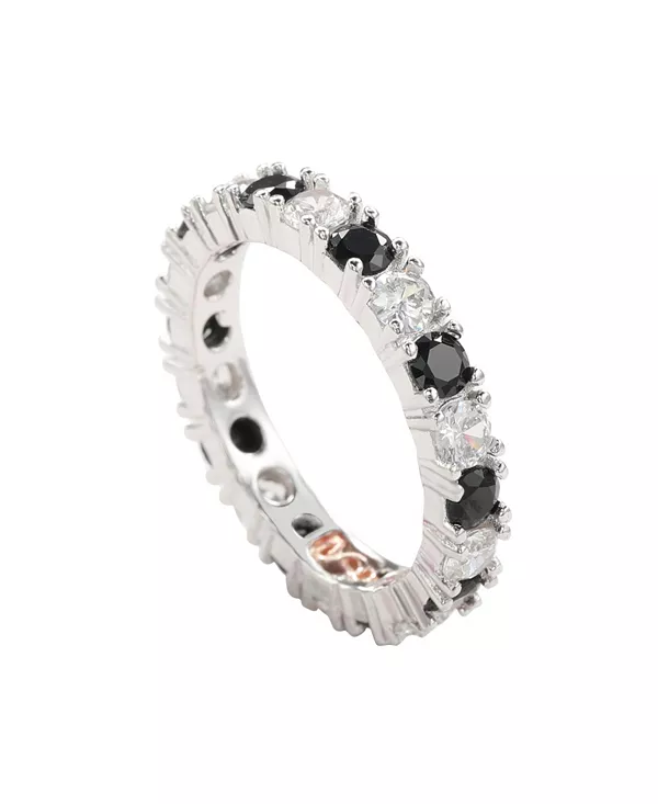 Кольцо Suzy Levian из стерлингового серебра с чередующимися камнями и кубическим цирконием Suzy Levian New York, black
Кольцо Suzy Levian из стерлингового серебра с чередующимися камнями и кубическим цирконием Suzy Levian New York, black