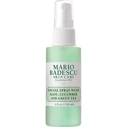 Спрей для лица с алоэ, огурцом и зеленым чаем 59мл, Mario Badescu
Спрей для лица с алоэ, огурцом и зеленым чаем 59мл, Mario Badescu