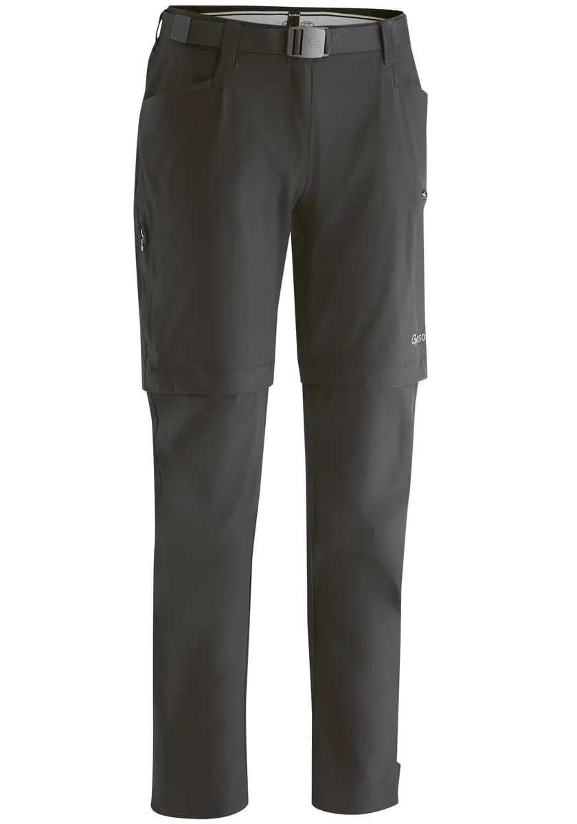 Велосипедки Gonso "Ruth", женские велосипедки на молнии с подкладкой сиденья и ремнем, водоотталкивающие, черный 
Велосипедки Gonso "Ruth", женские велосипедки на молнии с подкладкой сиденья и ремнем, водоотталкивающие, черный