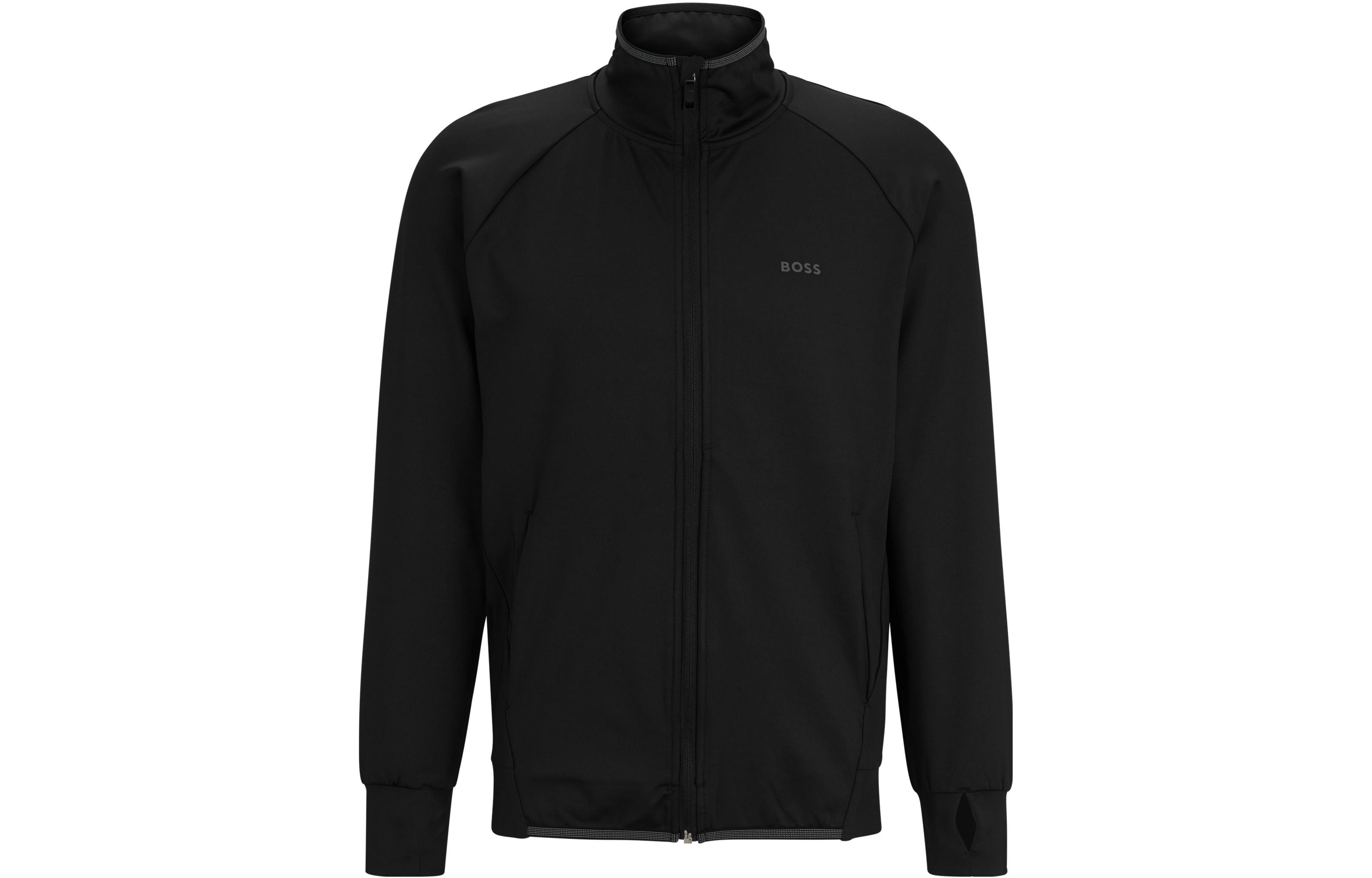 Босс Сикон Активная Толстовка на молнии HUGO BOSS, Черный 
Босс Сикон Активная Толстовка на молнии HUGO BOSS, Черный