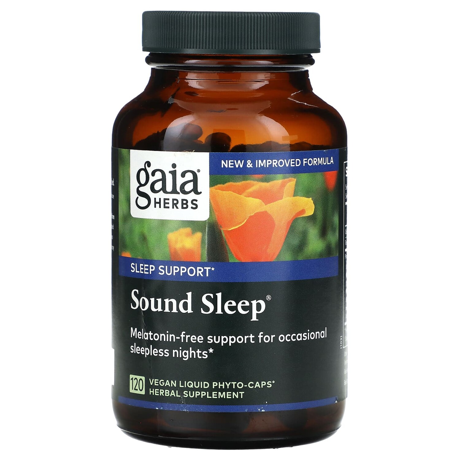 Gaia Herbs Sound Sleep средство для здорового сна 120 веганских капсул Phyto-Cap с жидкостью
Gaia Herbs Sound Sleep средство для здорового сна 120 веганских капсул Phyto-Cap с жидкостью