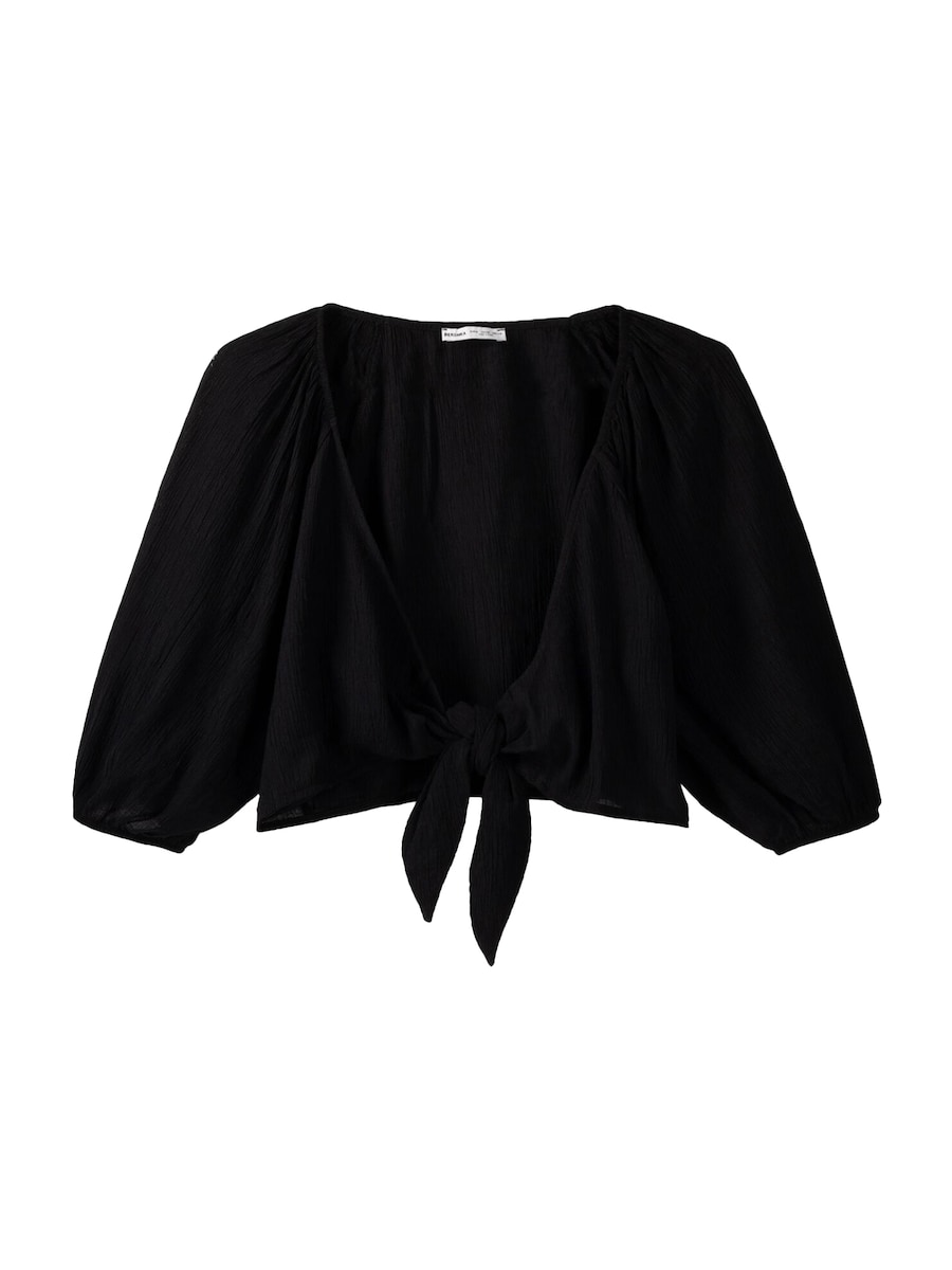 Блуза Bershka, черный
Блуза Bershka, черный