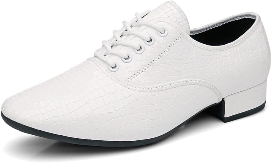 Мужские танцевальные туфли HIPPOSEUS на шнуровке для бальных танцев с резиновой подошвой, латина, сальса, танцевальные туфли, невысокий каблук, модель 301, белый
Мужские танцевальные туфли HIPPOSEUS на шнуровке для бальных танцев с резиновой подошвой, латина, сальса, танцевальные туфли, невысокий каблук, модель 301, белый