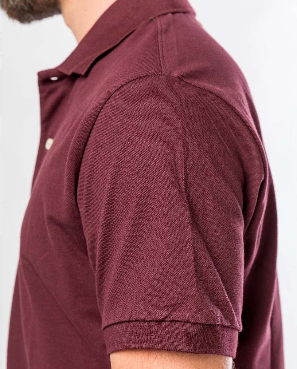 Мужской пике-поло в темно-бордовом цвете Wickett Jones, бордовый
Мужской пике-поло в темно-бордовом цвете Wickett Jones, бордовый