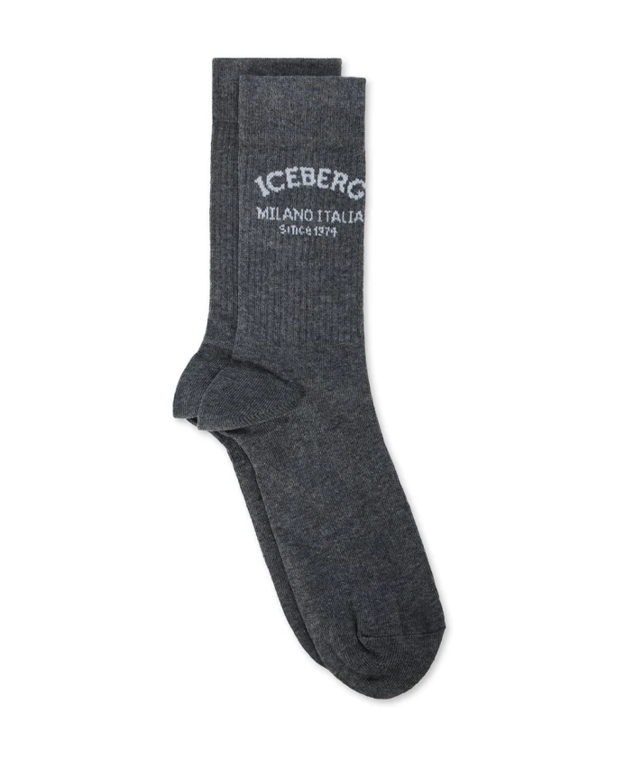 Хлопковые носки Iceberg, серый
Хлопковые носки Iceberg, серый
