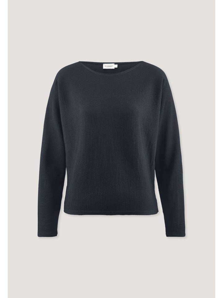 Вязаный свитер темно-синего цвета Hessnatur
Вязаный свитер темно-синего цвета Hessnatur