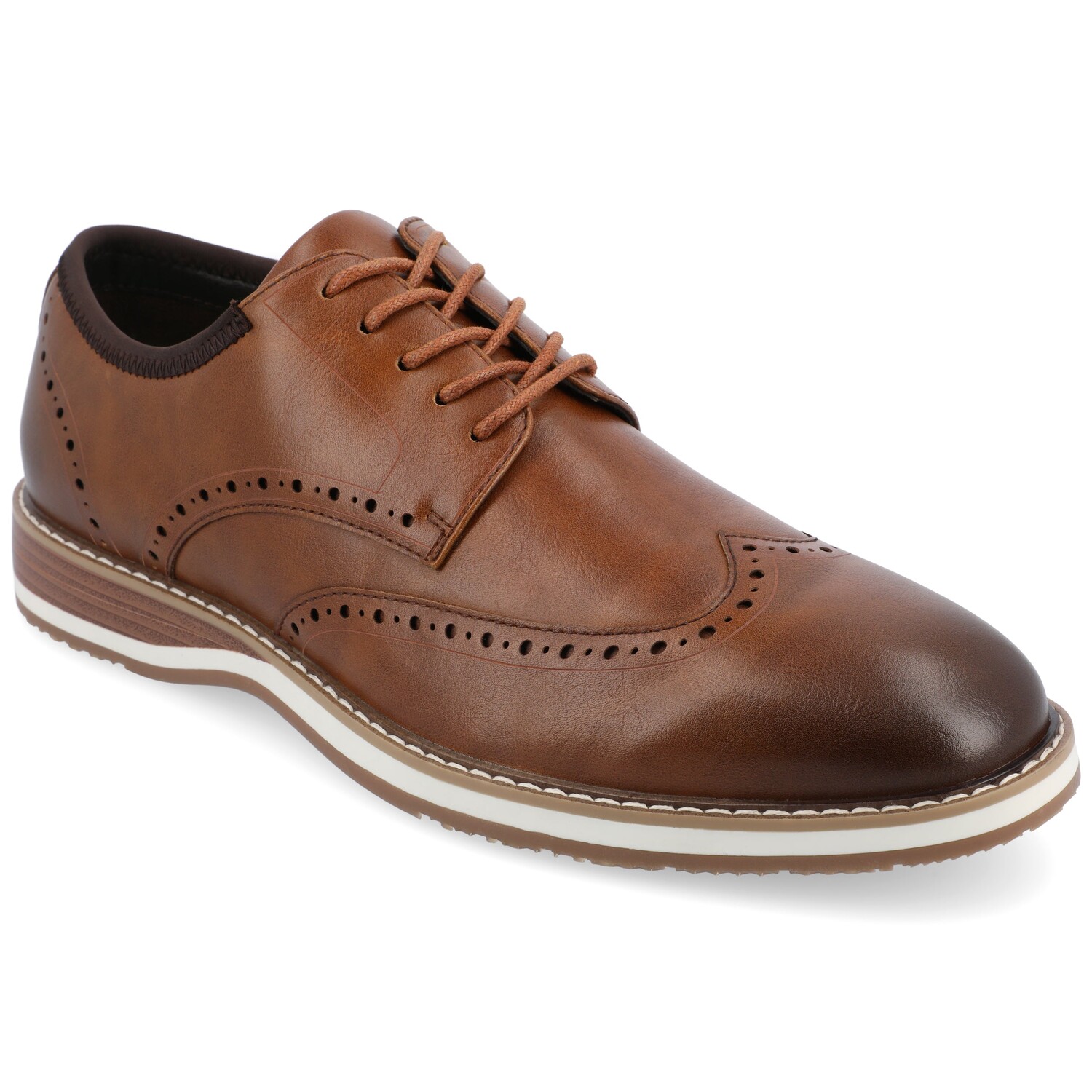 Вэнс. Классические туфли Co Ozzy Wingtip Hybrid Vance Co., цвет Cognac
Вэнс. Классические туфли Co Ozzy Wingtip Hybrid Vance Co., цвет Cognac