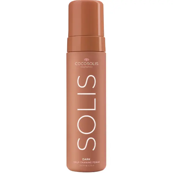Натуральная пена для автозагара, темно-коричневая, 200 мл Cocosolis Solis dark
Натуральная пена для автозагара, темно-коричневая, 200 мл Cocosolis Solis dark