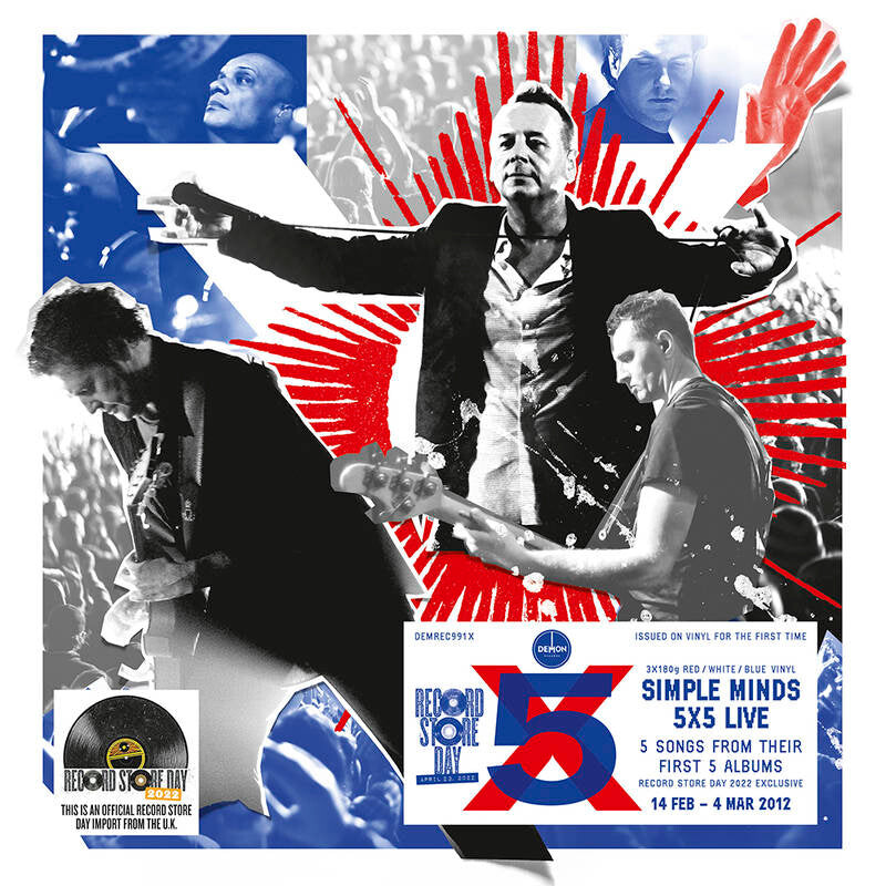 Виниловая пластинка Simple Minds - 5 x 5 Live
Виниловая пластинка Simple Minds - 5 x 5 Live