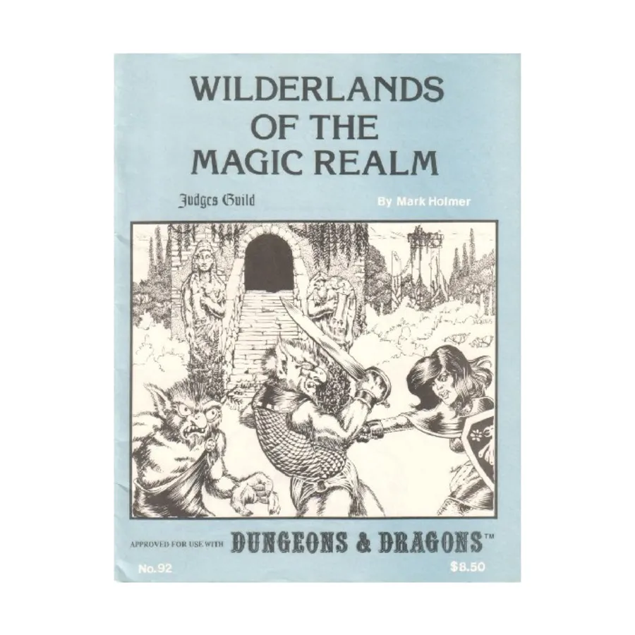 Модуль Wilderlands of the Magic Realm (2nd Printing), Dungeons & Dragons Fantasy Modules (W - Z) (Judges Guild)
Модуль Wilderlands of the Magic Realm (2nd Printing), Dungeons & Dragons Fantasy Modules (W - Z) (Judges Guild)